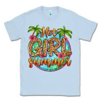 Dusty Blue hot girl summer Classic Tee - Zillion Design Studio
