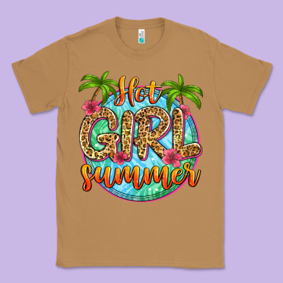 Hot Girl Summer Classic Tee Designed By Zillion Design Studio