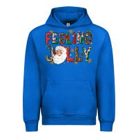 Cobalt Feeling Jolly Urban Hoodie - NancyCooperArtShop