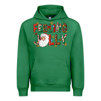Emerald Feeling Jolly Urban Hoodie - NancyCooperArtShop
