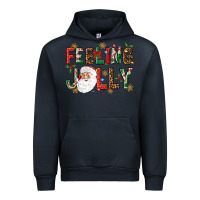 Navy Feeling Jolly Urban Hoodie - NancyCooperArtShop