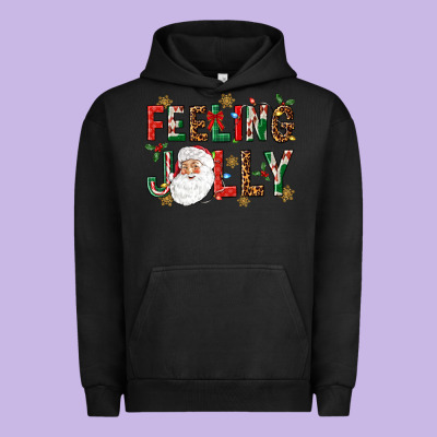 Feeling Jolly Urban Hoodie Designed By Nancycooperartshop