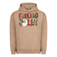 Pigment Burro Feeling Jolly Urban Hoodie - NancyCooperArtShop