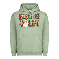 Pigment Oil Green Feeling Jolly Urban Hoodie - NancyCooperArtShop
