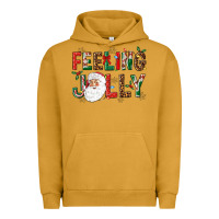 Pigment Peanut Butter Feeling Jolly Urban Hoodie - NancyCooperArtShop