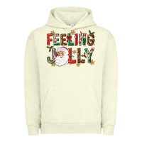 Pigment Pistachio Feeling Jolly Urban Hoodie - NancyCooperArtShop