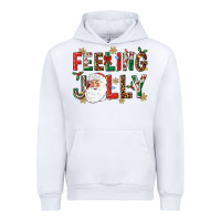 White Feeling Jolly Urban Hoodie - NancyCooperArtShop