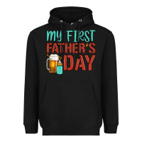 Black my first father's day Heavyweight Hoodie - Artiststas