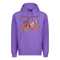 Purple cupids favorite lunch lady Premium Hoodie - MaliasSmallBusiness