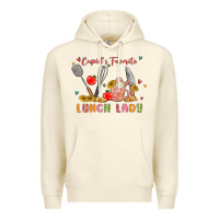 Sandshell cupids favorite lunch lady Premium Hoodie - MaliasSmallBusiness