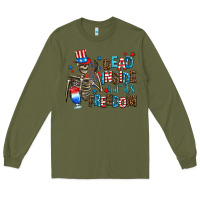 Army Green dead inside but its freedom Long Sleeve Tee - AdoDesignShop