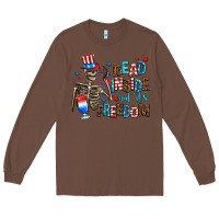 Chestnut dead inside but its freedom Long Sleeve Tee - AdoDesignShop