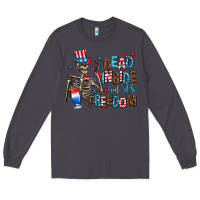 Smoke dead inside but its freedom Long Sleeve Tee - AdoDesignShop
