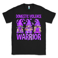 Black Domestic Violence Warrior Gnomes Classic Tee - texasbilliewilder