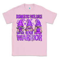 Bubblegum Pink Domestic Violence Warrior Gnomes Classic Tee - texasbilliewilder