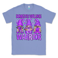 Colony Blue Domestic Violence Warrior Gnomes Classic Tee - texasbilliewilder