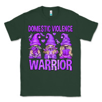 Sports Green Domestic Violence Warrior Gnomes Classic Tee - texasbilliewilder