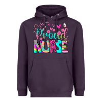 Plum proud nurse Heavyweight Hoodie - BundleAndBundleShop