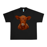 Black red angus calf Urban Heavy Tee - RanaPortraitStore