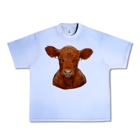 Grape Ice red angus calf Urban Heavy Tee - RanaPortraitStore