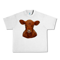Lunar Rock red angus calf Urban Heavy Tee - RanaPortraitStore