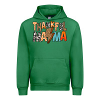 Emerald Thankful Mama Urban Hoodie - MaliasSmallBusiness
