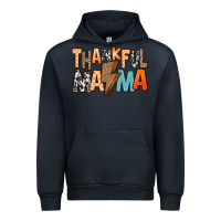 Navy Thankful Mama Urban Hoodie - MaliasSmallBusiness