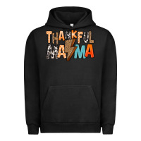 Pigment Black Thankful Mama Urban Hoodie - MaliasSmallBusiness