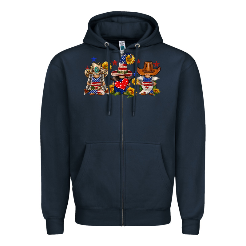 American Gnomes Zipper Hoodie by FaDigitalArtStudio | Teevron