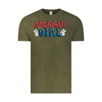 Vintage Olive american girl Vintage Tee - MaliasSmallBusiness