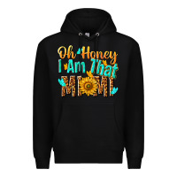 Black oh honey i am that mimi nca Premium Hoodie - NancyCooperArtShop