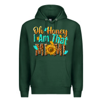 Sports Green oh honey i am that mimi nca Premium Hoodie - NancyCooperArtShop