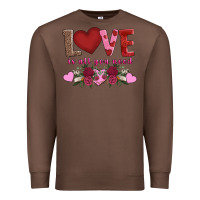 Chestnut love is all you need Premium Sweatshirt - AdoDesignShop