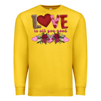 Lemon love is all you need Premium Sweatshirt - AdoDesignShop