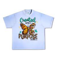 Grape Ice created with a purpose ephesians 2 10 Urban Heavy Tee - RanaPortraitStore