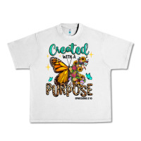 Lunar Rock created with a purpose ephesians 2 10 Urban Heavy Tee - RanaPortraitStore
