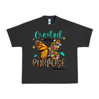 Pigment Black created with a purpose ephesians 2 10 Urban Heavy Tee - RanaPortraitStore