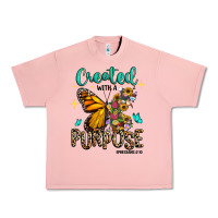 Salmon created with a purpose ephesians 2 10 Urban Heavy Tee - RanaPortraitStore