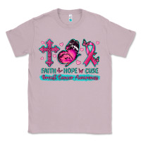 Lilac Faith Hope Cure Breast Cancer Awareness Classic Tee - texasbilliewilder