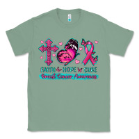 Sage Faith Hope Cure Breast Cancer Awareness Classic Tee - texasbilliewilder