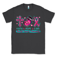 Smoke Faith Hope Cure Breast Cancer Awareness Classic Tee - texasbilliewilder