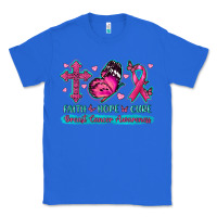 True Royal Faith Hope Cure Breast Cancer Awareness Classic Tee - texasbilliewilder