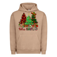 Pigment Burro Feliz Navidad Urban Hoodie - NancyCooperArtShop
