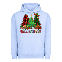 Pigment Grape Ice Feliz Navidad Urban Hoodie - NancyCooperArtShop