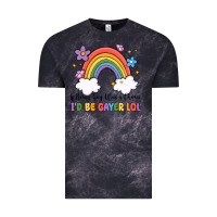 Cloud Black if being gay was a choice i'd be gayer lol Vintage Tee - MaliasSmallBusiness