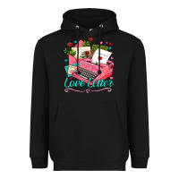 Black love letter with typewriter Heavyweight Hoodie - AdoDesignShop