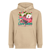 Mushroom love letter with typewriter Heavyweight Hoodie - AdoDesignShop