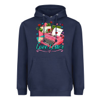 Love Letter With Typewriter Heavyweight Hoodie | Teevron