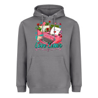 Storm love letter with typewriter Heavyweight Hoodie - AdoDesignShop