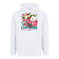White love letter with typewriter Heavyweight Hoodie - AdoDesignShop